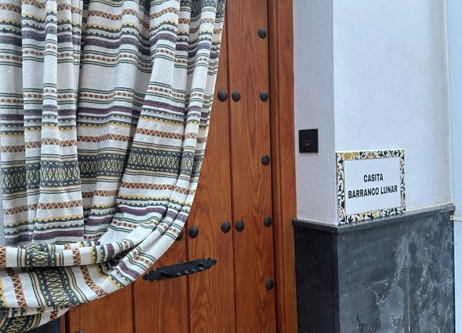 Holiday home Casita Del Barranco Lunar Restabal