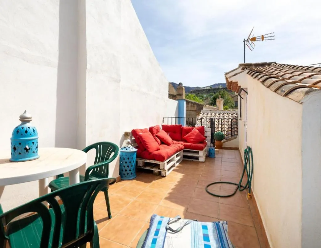 Nyaraló Casita Del Barranco Lunar Restábal